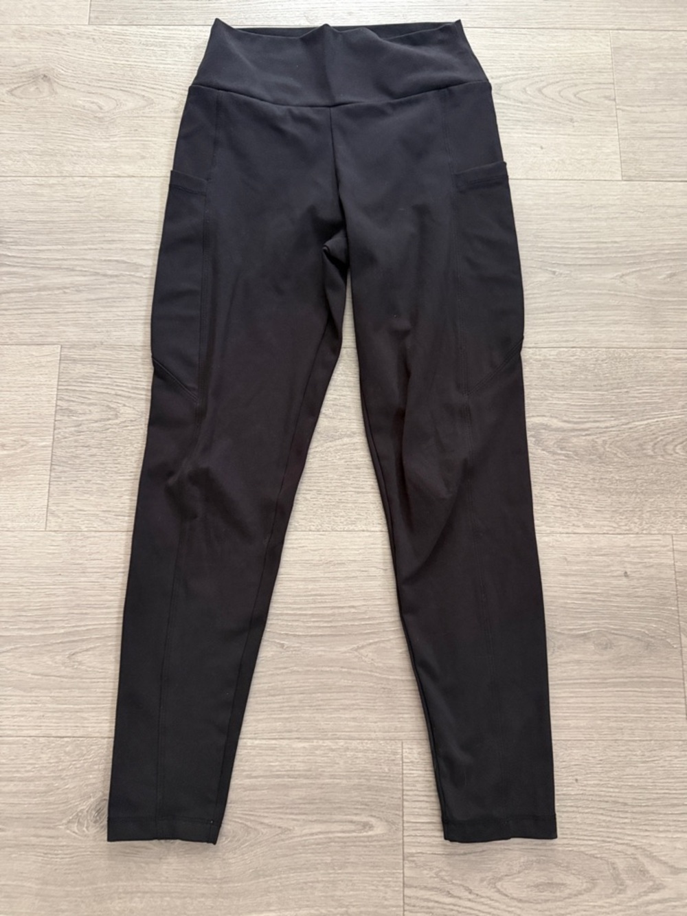 Agent 84 High-Waist Black Active Leggings with Side Pockets